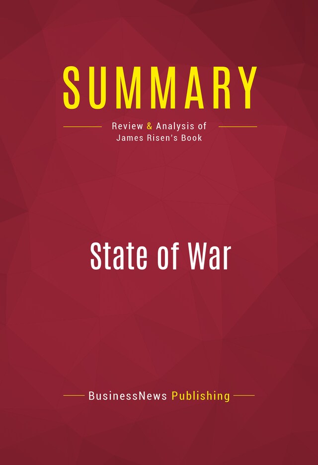 Book cover for Summary: State of War