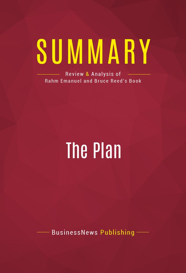 Kirjankansi teokselle Summary: The Plan