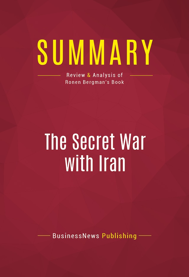 Buchcover für Summary: The Secret War with Iran