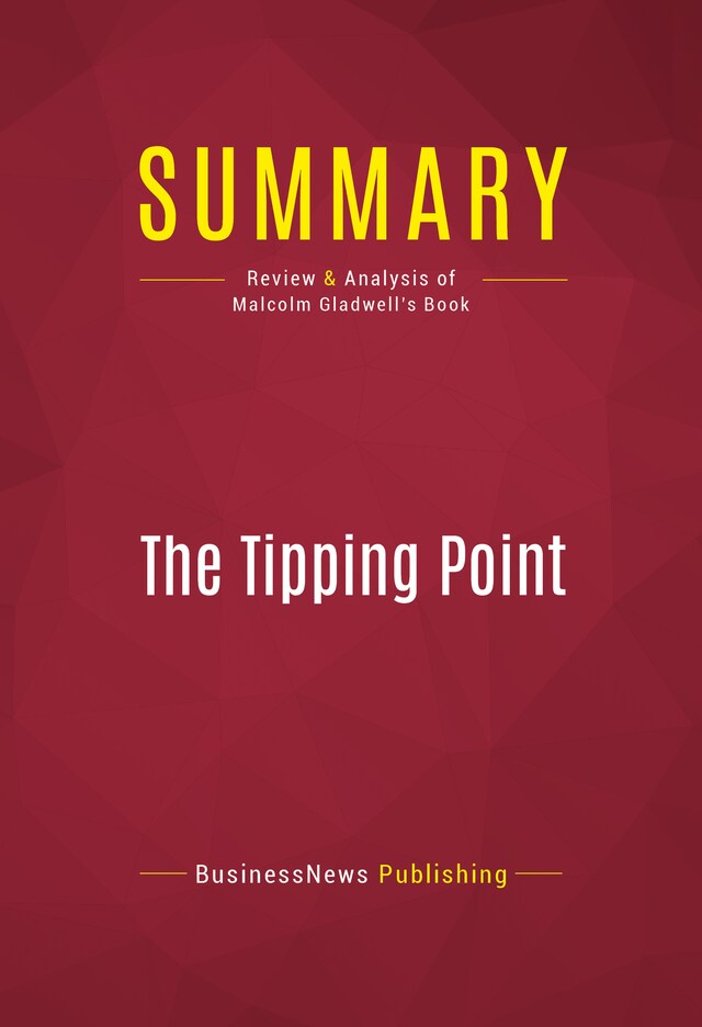 Book cover for Summary: The Tipping Point