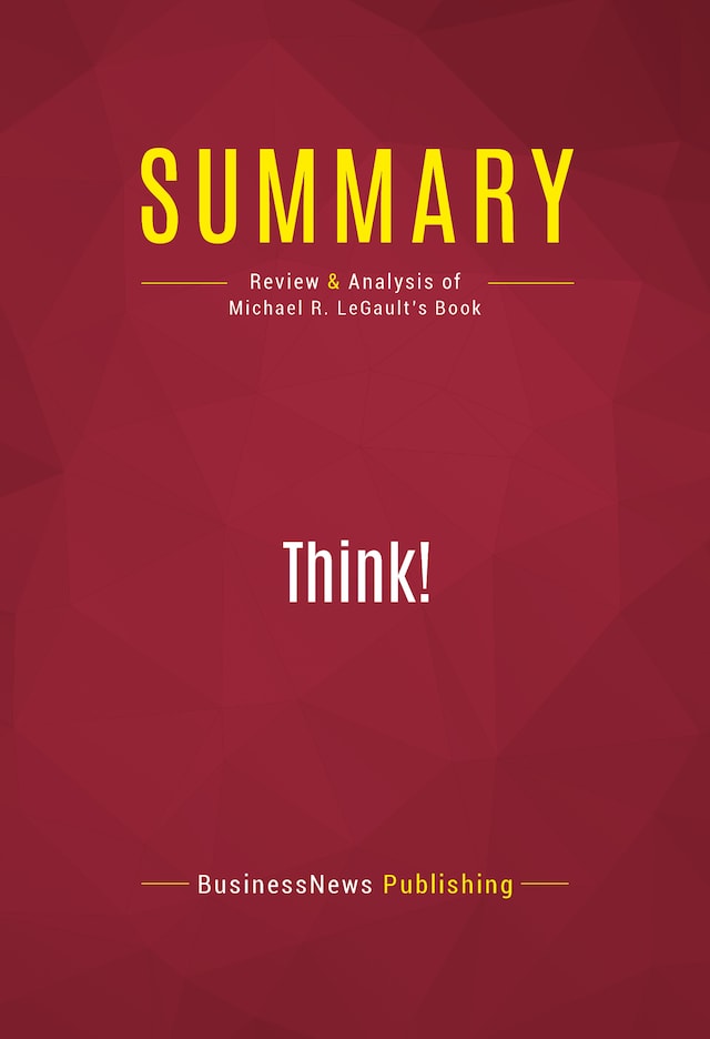 Book cover for Summary: Think!