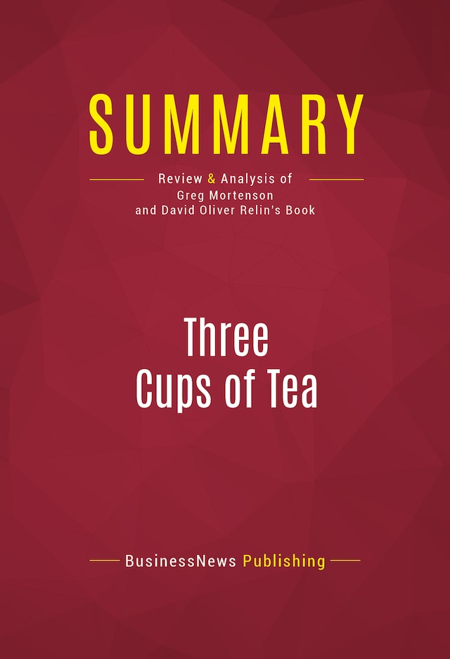 Buchcover für Summary: Three Cups of Tea