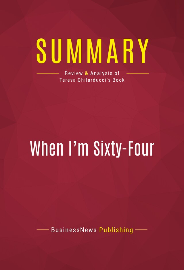 Buchcover für Summary: When I'm Sixty-Four