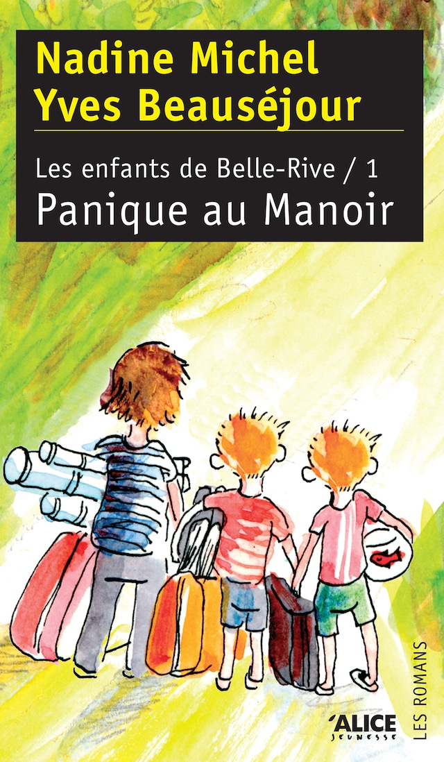 Copertina del libro per Panique au Manoir