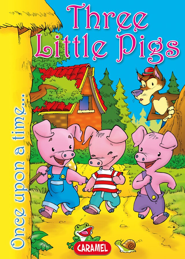 Three Little Pigs Book cover for Three Little Pigs