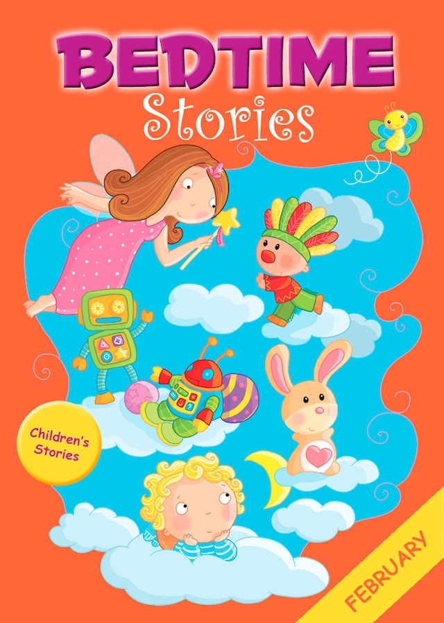 Couverture de livre pour 28 Bedtime Stories for February