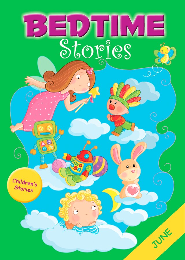 Couverture de livre pour 30 Bedtime Stories for June