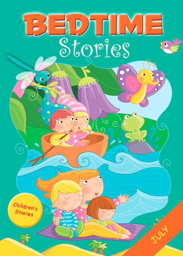 Couverture de livre pour 31 Bedtime Stories for July