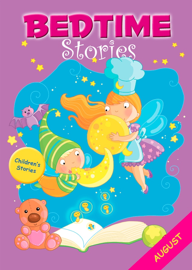 Couverture de livre pour 31 Bedtime Stories for August