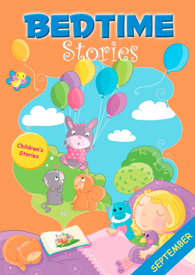 Couverture de livre pour 30 Bedtime Stories for September