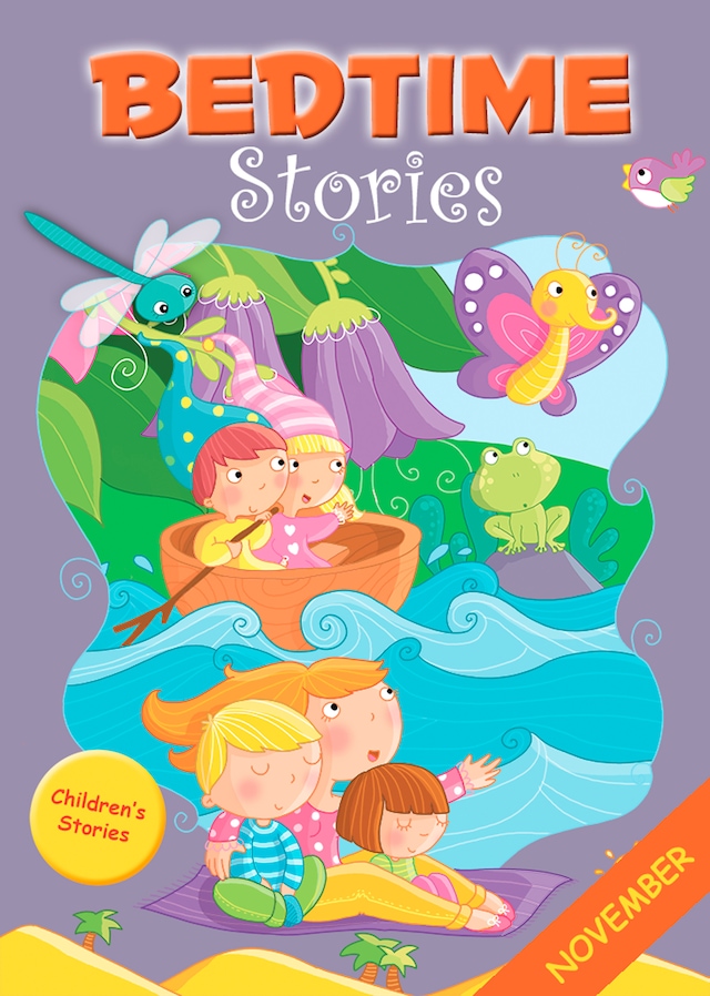 Couverture de livre pour 30 Bedtime Stories for November