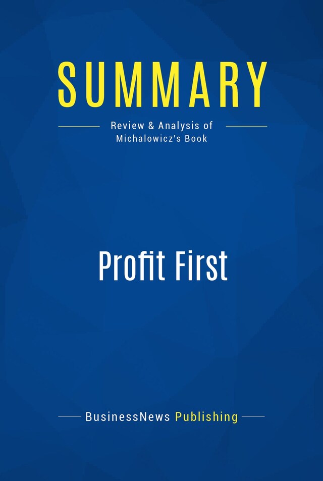 Bokomslag för Summary: Profit First