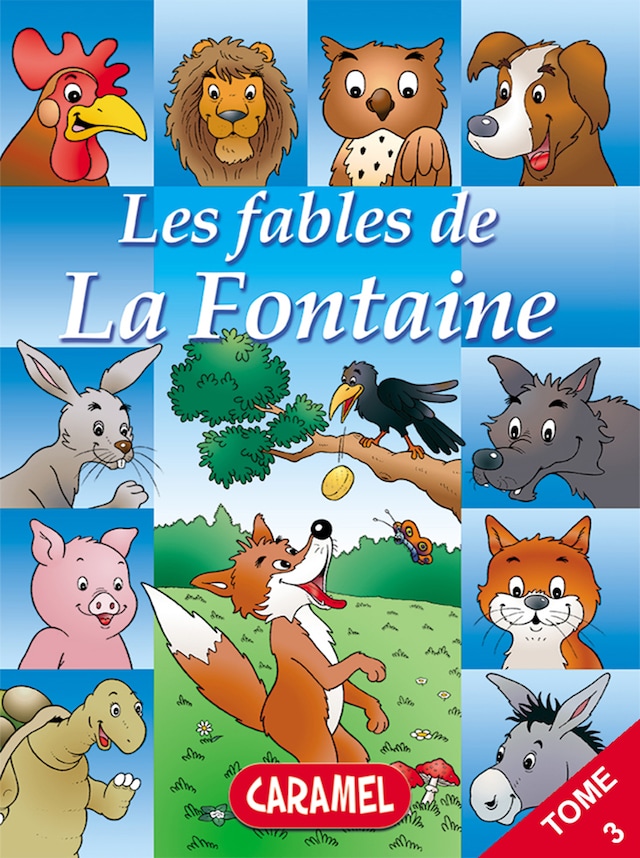 Buchcover für Le renard et les raisins et autres fables célèbres de la Fontaine