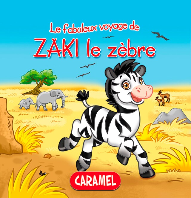 Buchcover für Zaki le zèbre