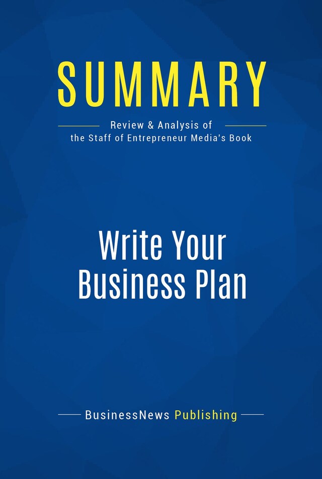 Book cover for Summary: Write Your Business Plan