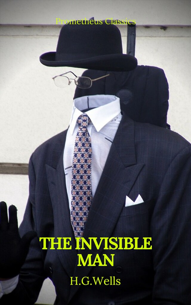 Kirjankansi teokselle The Invisible Man (Prometheus Classics)