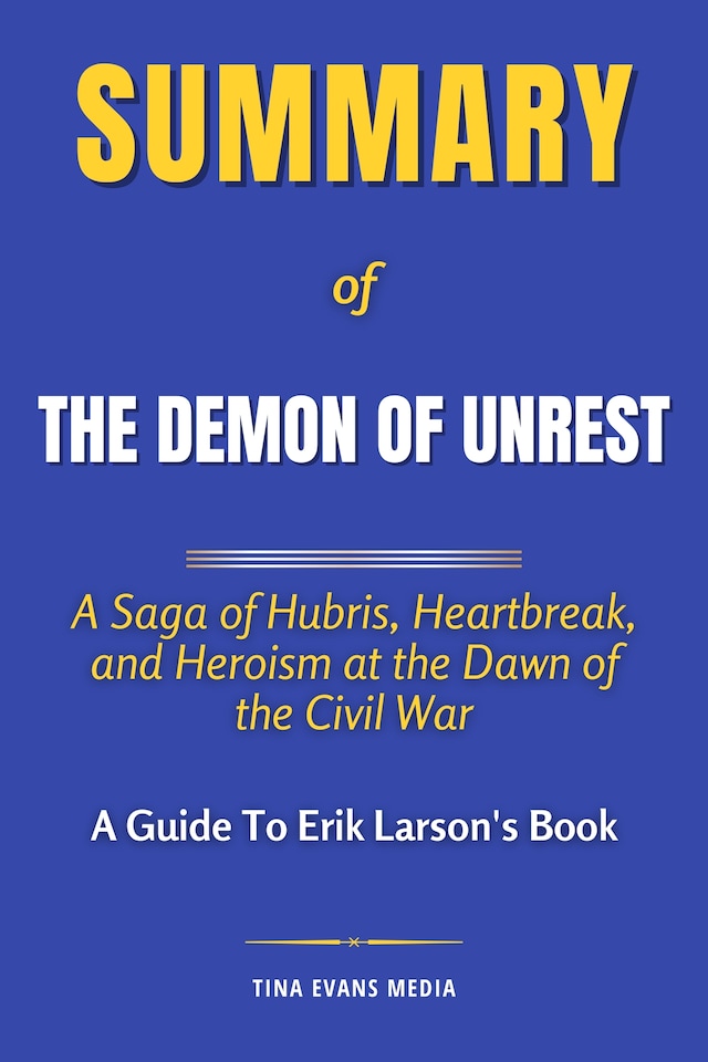 Book cover for Summary of The Demon of Unrest