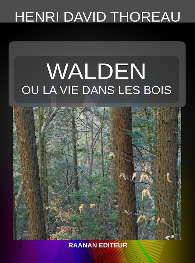 Book cover for Walden ou la vie dans les bois