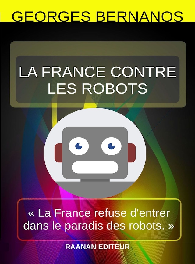 Copertina del libro per La France contre les robots