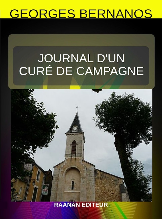 Book cover for Journal d'un curé de campagne