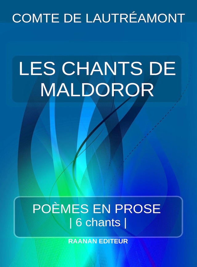 Buchcover für Les Chants de Maldoror