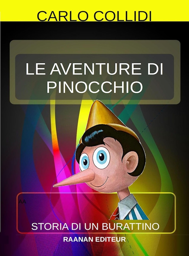 Book cover for Le avventure di Pinocchio