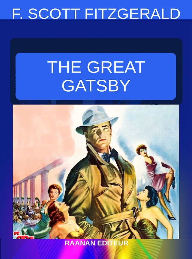 Book cover for The Great Gatsby