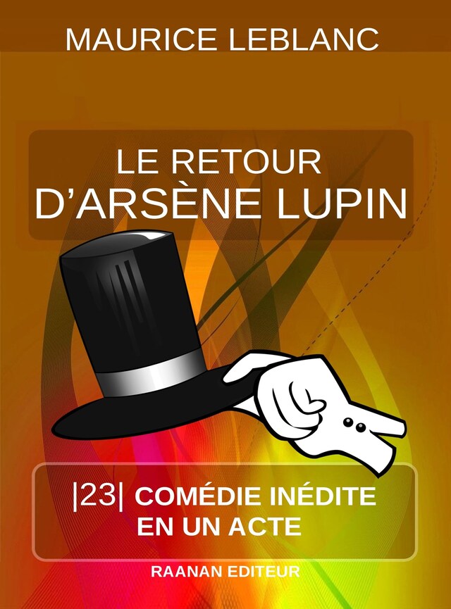 Book cover for Le retour d'Arsène Lupin