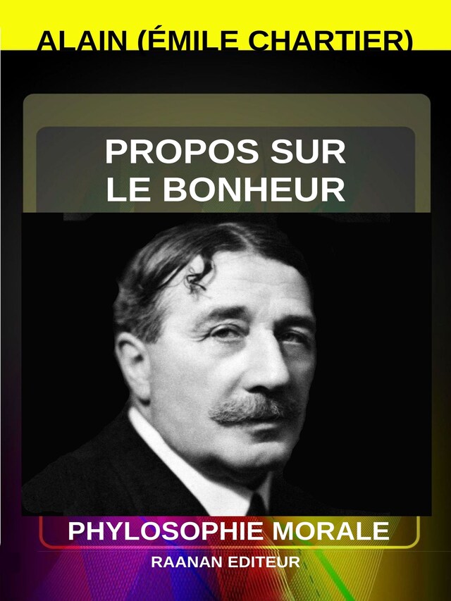 Book cover for Propos sur le bonheur