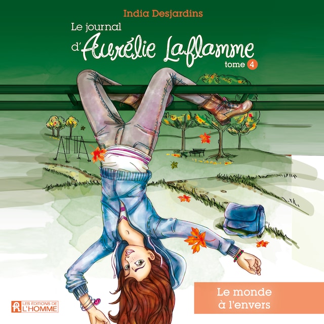 Bokomslag för Le journal d'Aurélie Laflamme - Tome 4