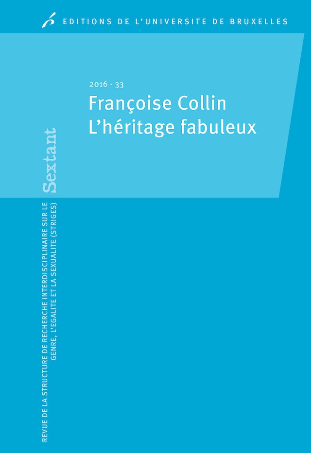 Buchcover für Françoise Collin