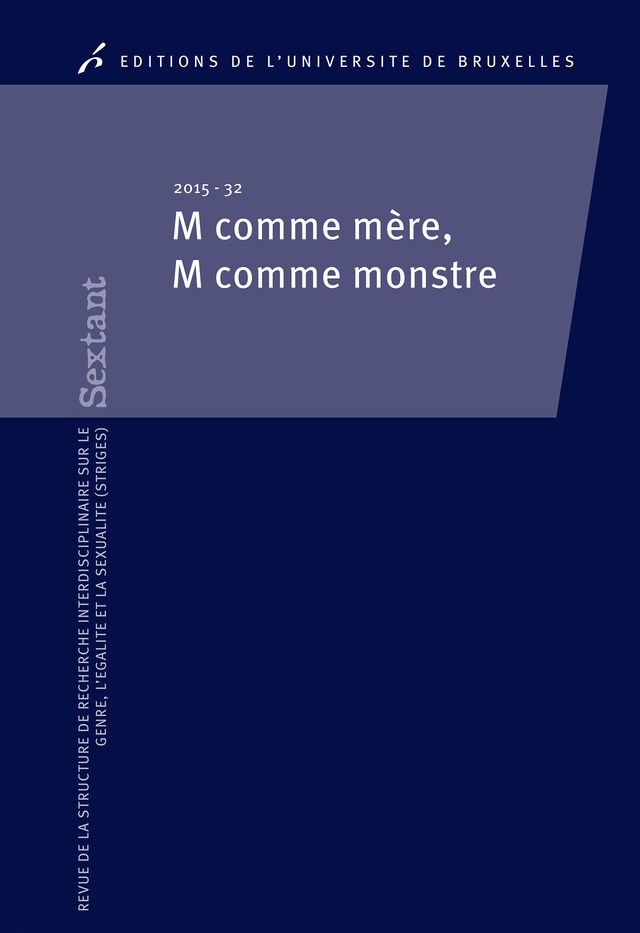 Buchcover für M comme mère