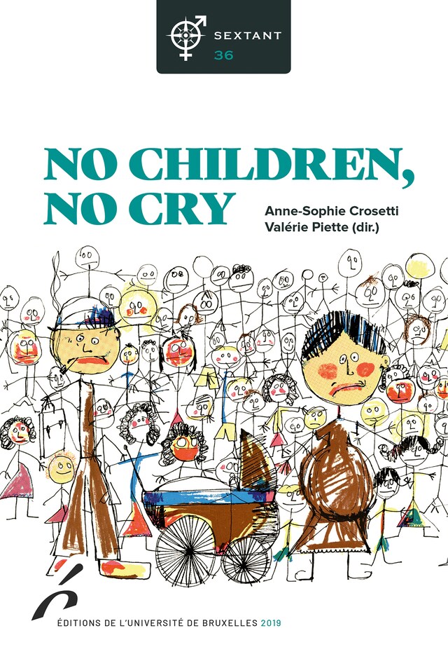 Book cover for No children, no cry