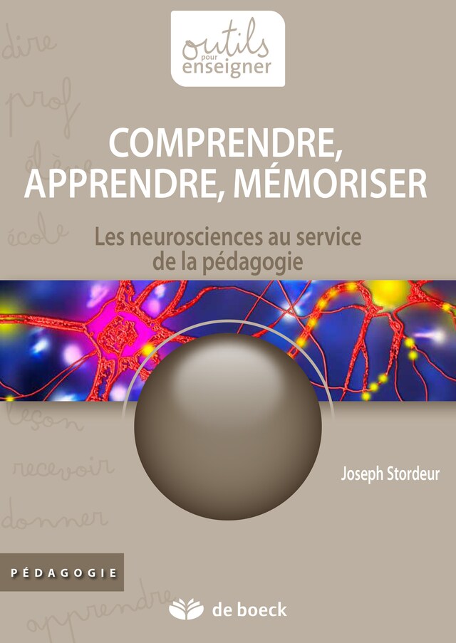 Kirjankansi teokselle Comprendre, apprendre, mémoriser