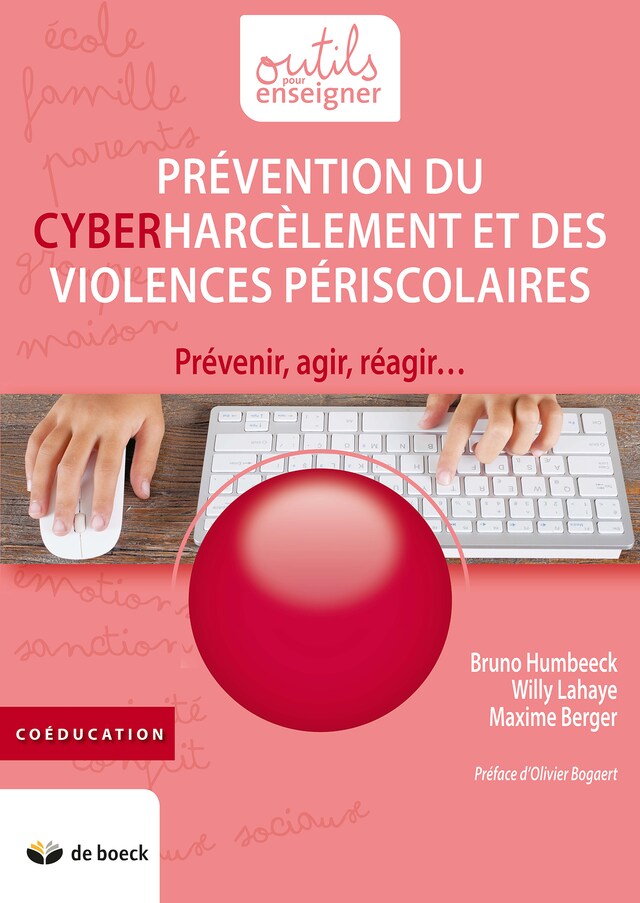 Boekomslag van Prévention du cyberharcèlement et des violences périscolaires