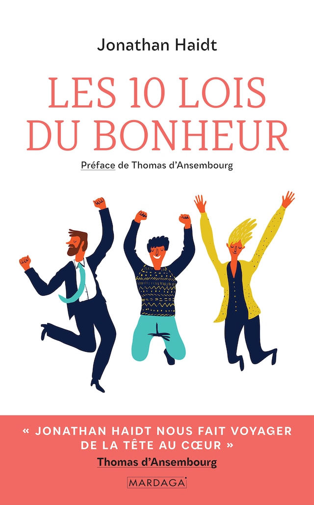 Book cover for Les 10 lois du bonheur