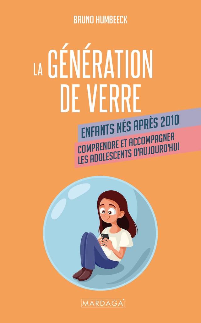 Book cover for La génération de verre