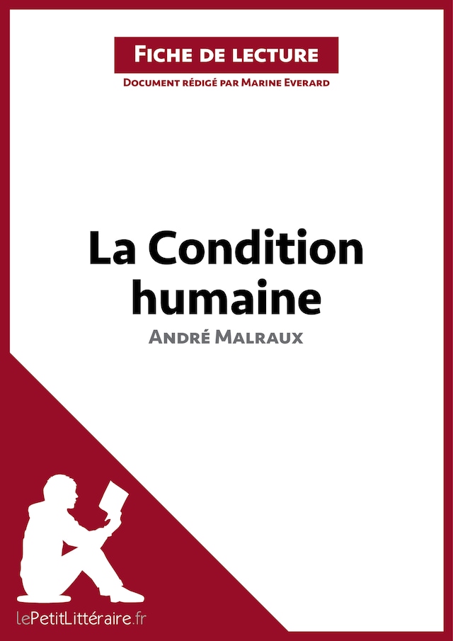 Book cover for La Condition humaine d'André Malraux (Fiche de lecture)