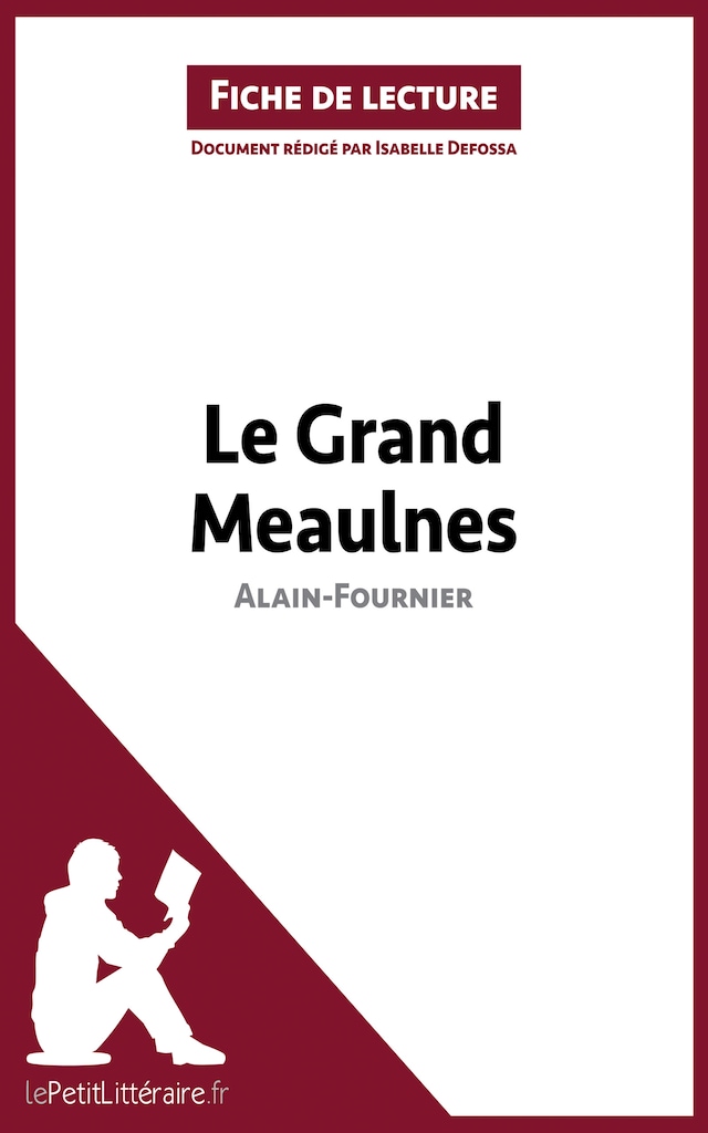 Book cover for Le Grand Meaulnes de Alain-Fournier (Fiche de lecture)