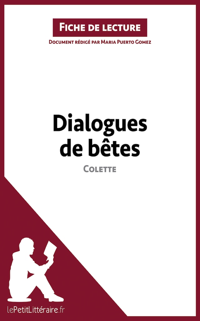 Book cover for Dialogues de bêtes de Colette (Fiche de lecture)