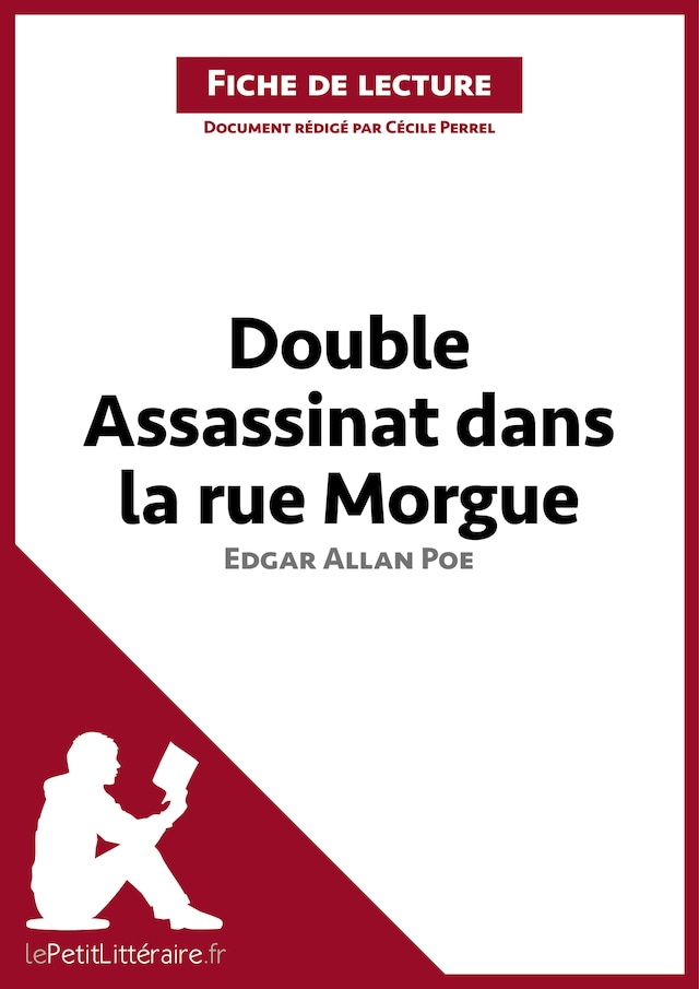 Book cover for Double assassinat dans la rue Morgue d'Edgar Allan Poe (Fiche de lecture)