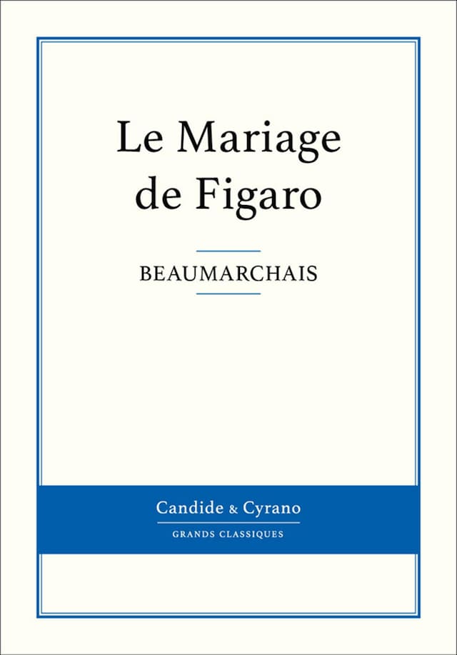 Book cover for Le Mariage de Figaro