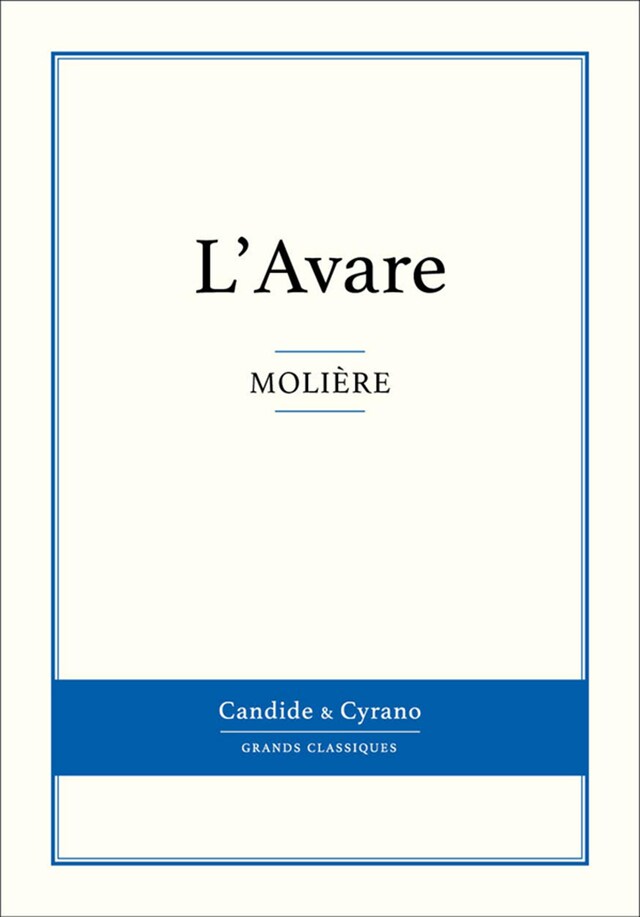 Bogomslag for L'Avare