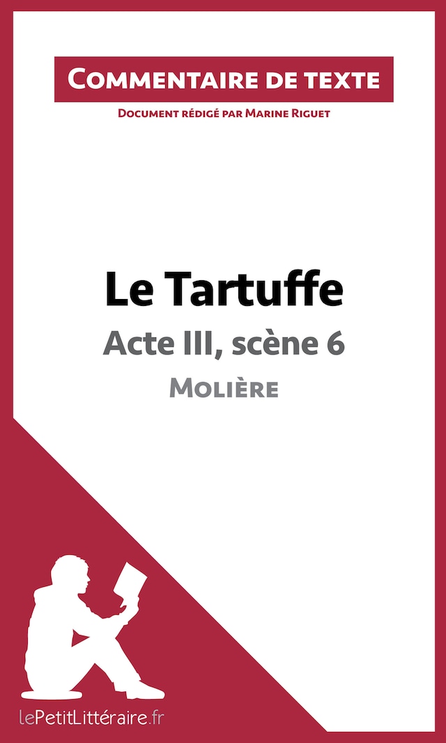 Book cover for Le Tartuffe de Molière - Acte III, scène 6