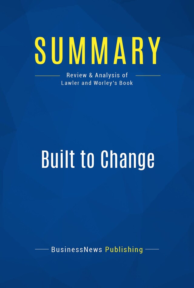 Book cover for Summary: Built to Change