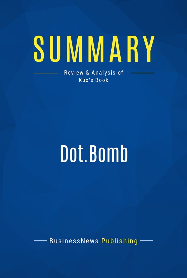 Buchcover für Summary: Dot.Bomb