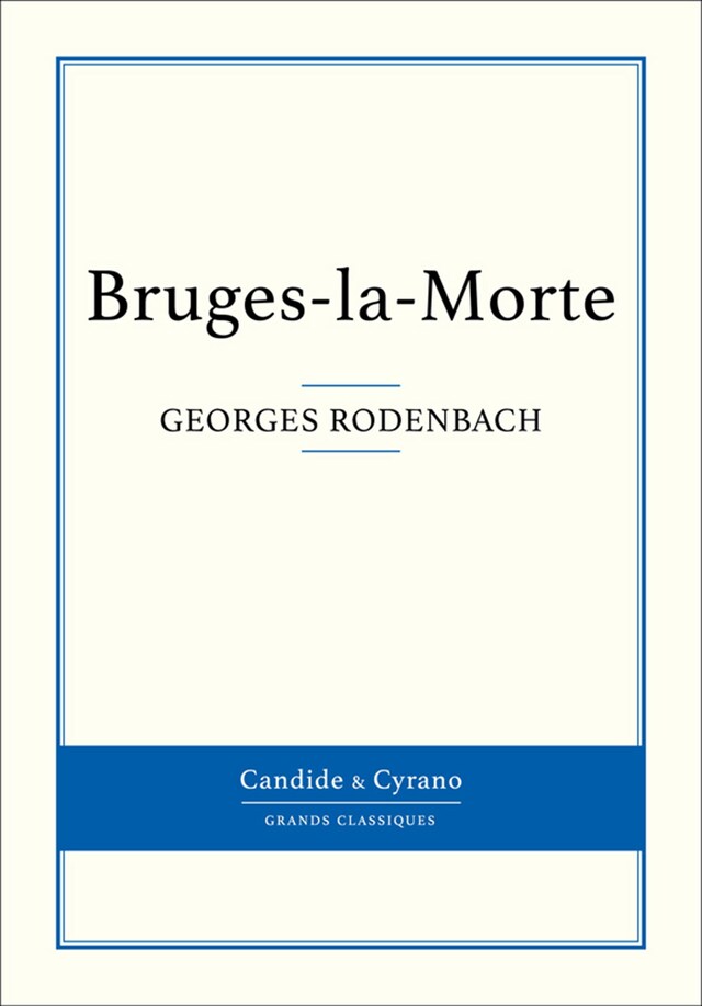 Book cover for Bruges-la-Morte