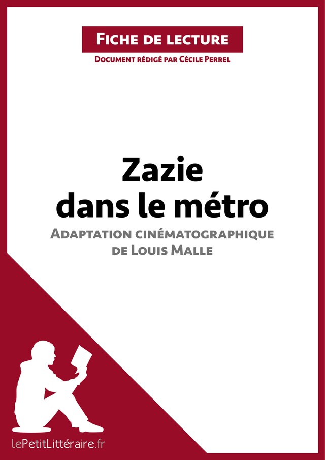 Book cover for Zazie dans le métro, adaptation cinématographique de Louis Malle (Fiche de lecture)