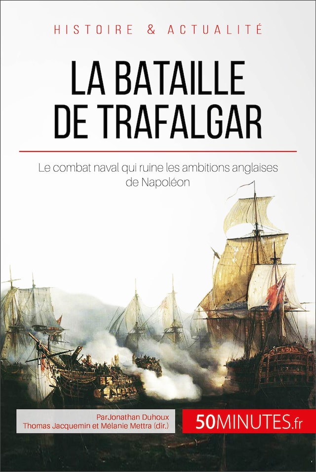 Book cover for La bataille de Trafalgar