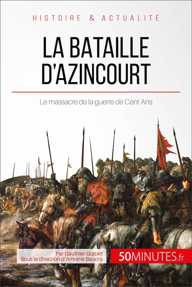 Buchcover für La bataille d'Azincourt